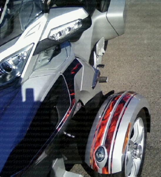 Natural Flame Racing Stripes only from PowerSportsWraps.com