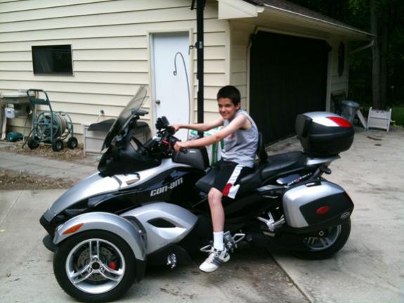 Nephew enjoyed the Spyder Ryde I took him on...