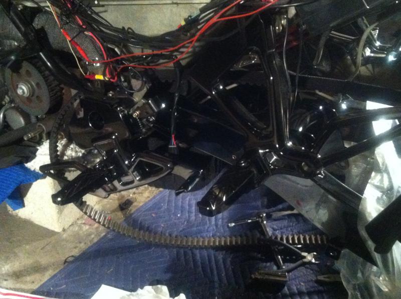 new black chrome parts