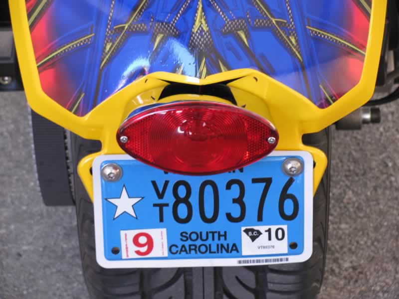 New Cateye tail light