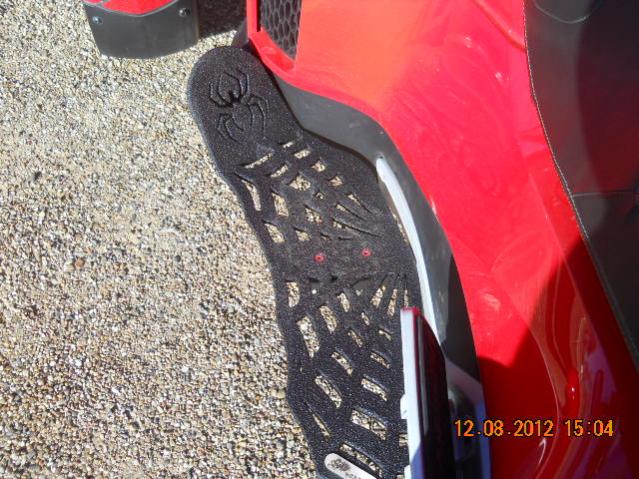 New Foot Boards Close up