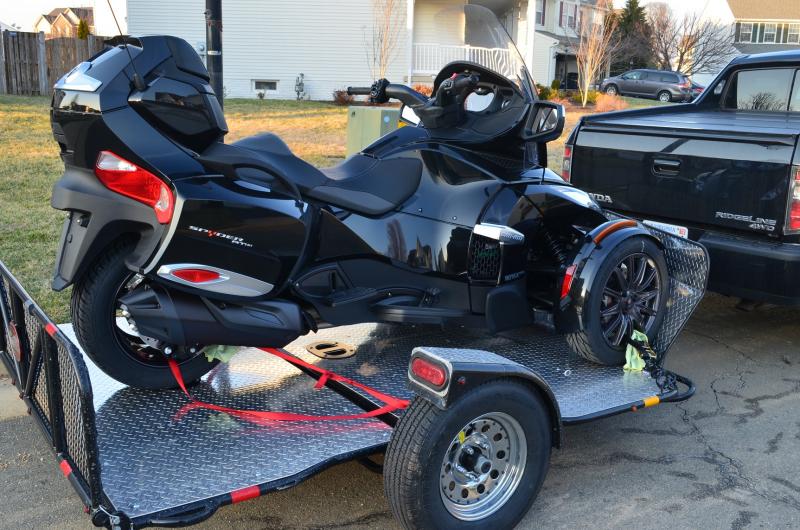 New Spyder back at home