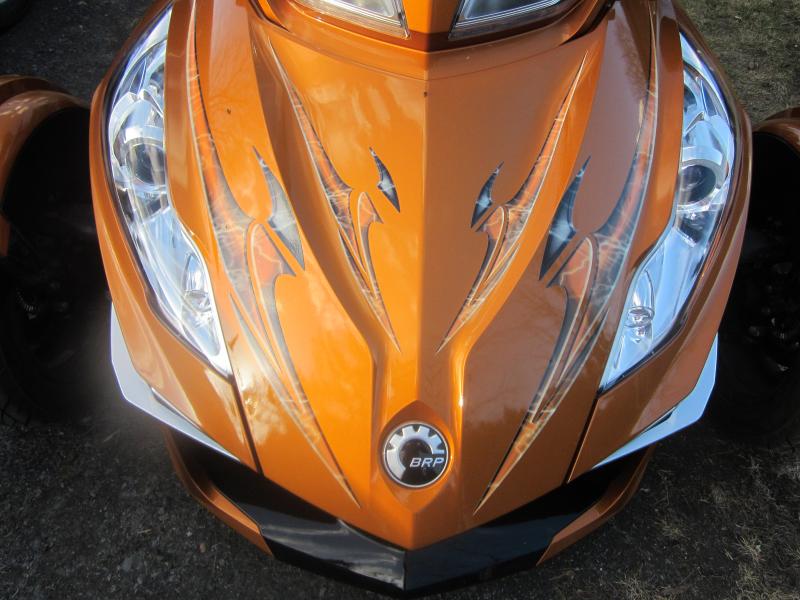 newest farkles on RTS SE6 COGNAC 008