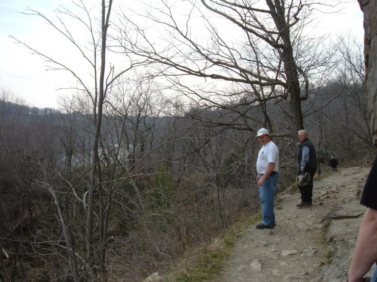 Niagara Falls Trip - Watch that first step!