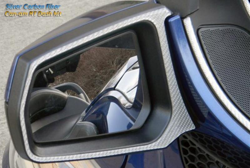 Nice shot of the mirror accent that comes in the 12 piece RT dash kit.  contact us to order your dash kit today... 814-838-6377