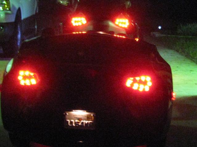 Night-time taillights
