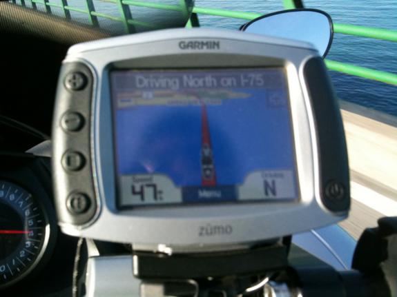 No left or right turns recommended!