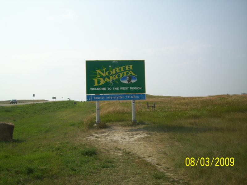 North Dakota gives you a howdy.