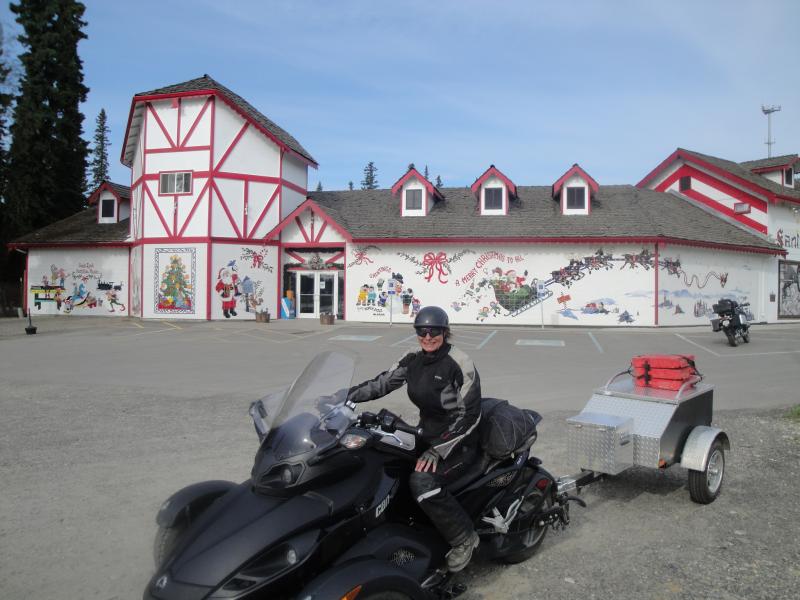 North Pole, AK - Santa's House.