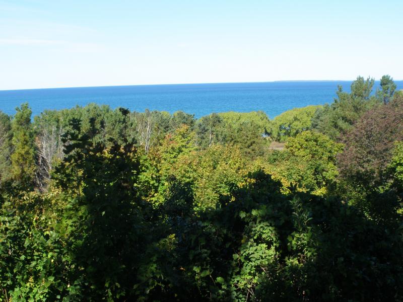 Not much color but the water was pretty