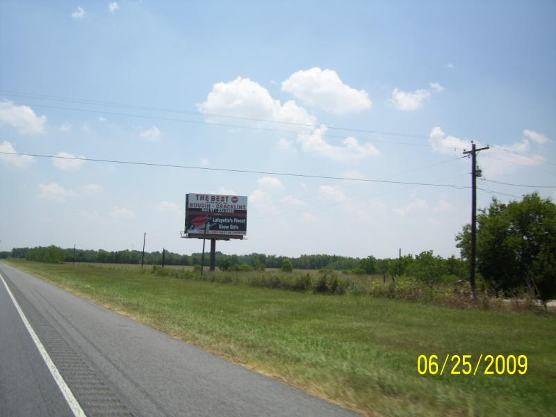 Now we're talking on Interstate 10 East, west of Lafayette