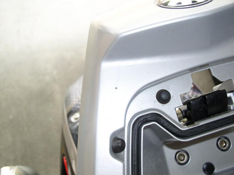 OK, layout works, so I prick punched prior to drilling a pilot hole.