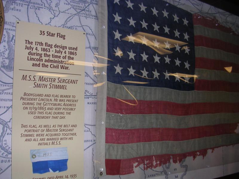 Old 35 star flag