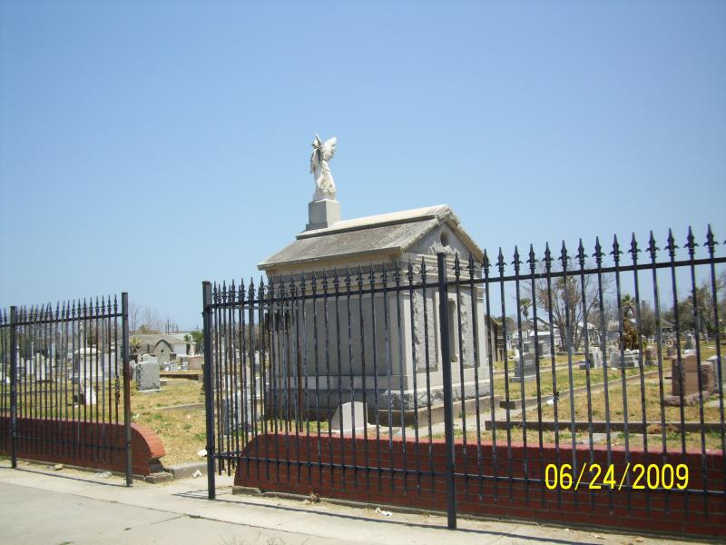 Old cemetery in Galveston, TX