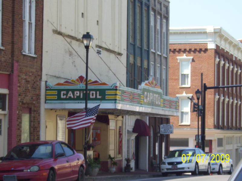 Old theater in Greeneville, TN.