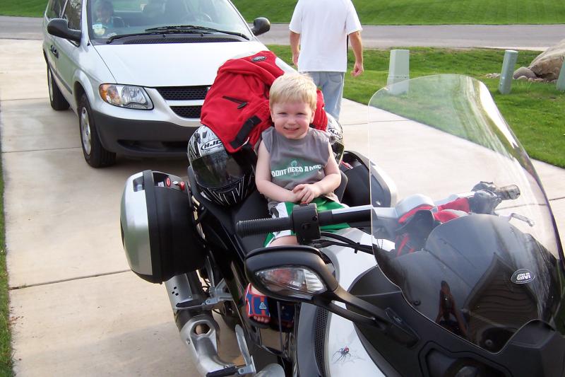 Oldest Grandson on 3rd birthday.