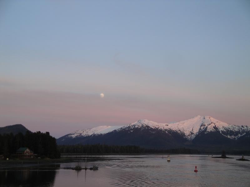 On the ferry to Haines, Alaska