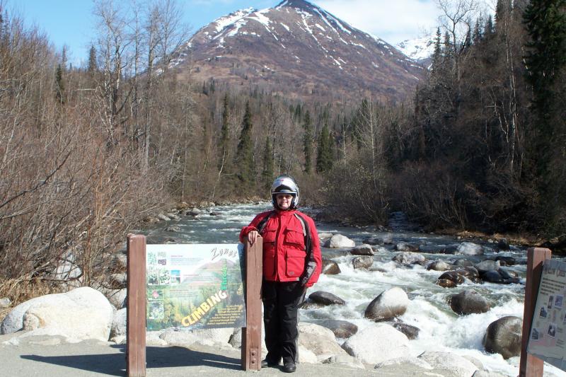 On the road to Hatchers Pass, AK--there is gold in this stream.