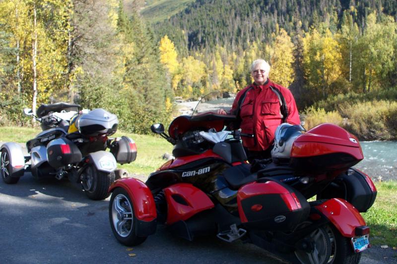 On the road to Hope AK.