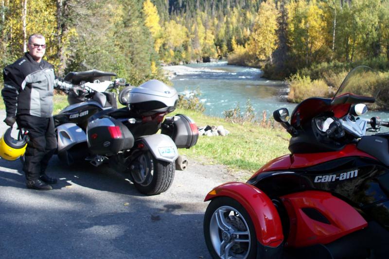 On the road to Hope AK.