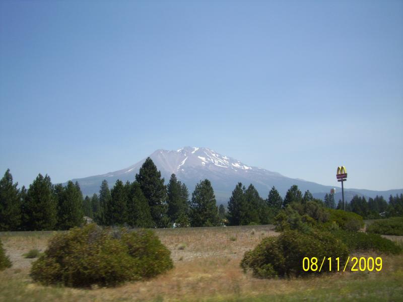One of many shots of Mt. Shasta.