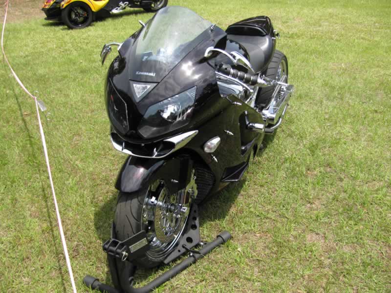 One of the show sponsors bikes