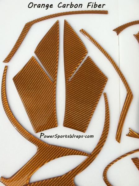 Orange Carbon Fiber