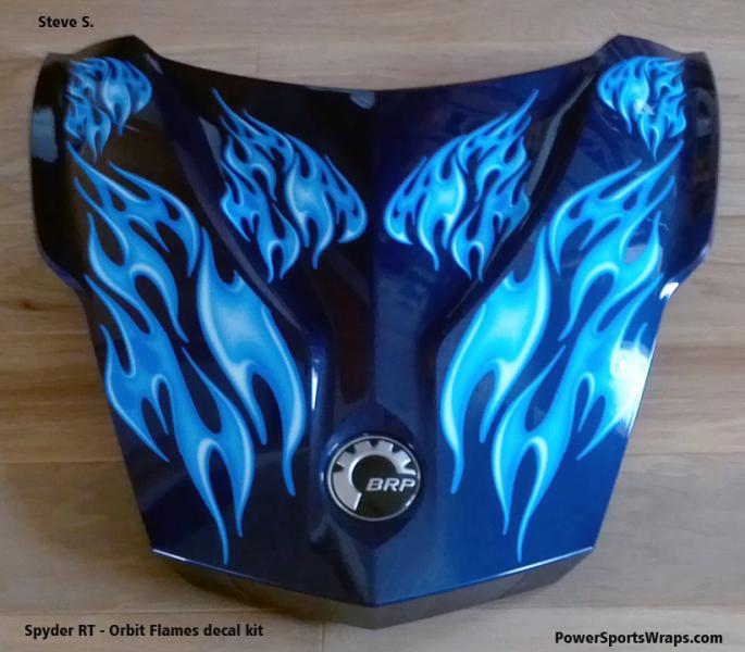 Orbit Flames RT Frunk: kit installed photo