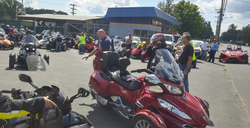 Organized chaos for Friday afternoon run