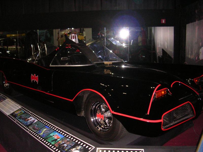 Original batman car from TV series