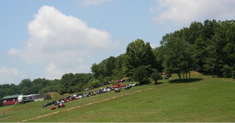 Our first sighting of the Spyders at Lamont's BBQ