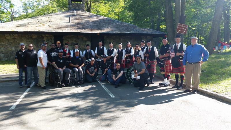 Our greeters at Bear Mountain