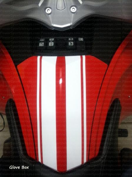 Our kit covers the Frunk, glove box, rear trunk and we have optional fenders too.. Email: pete@powersportswraps.com