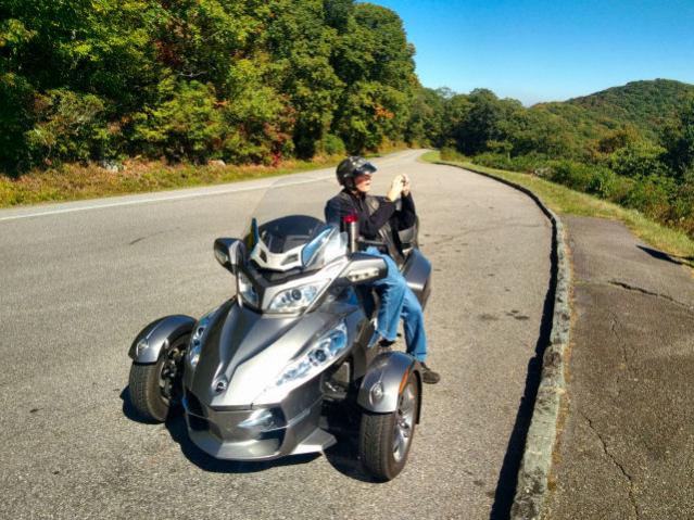 Overlook off the Blue Ridge Pkwy.