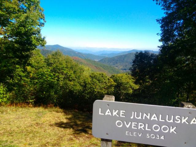 Overlook off the Blue Ridge Pkwy.