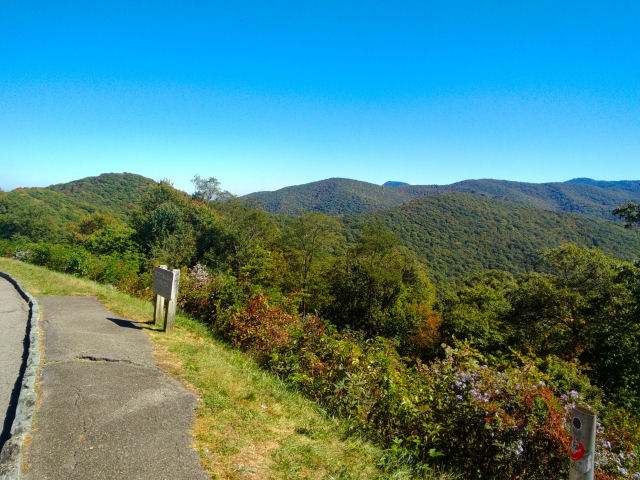 Overlook off the Blue Ridge Pkwy.
