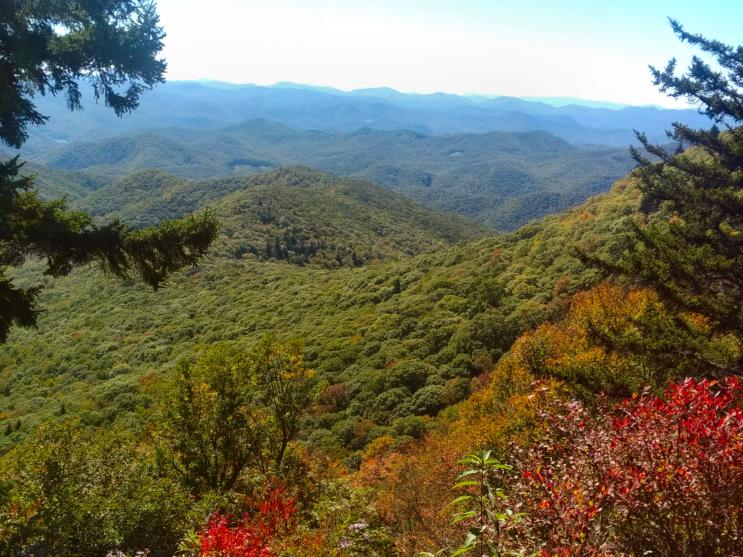 Overlook off the Blue Ridge Pkwy.