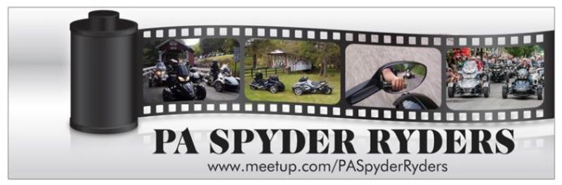 PA Spyder Ryder Club Banner