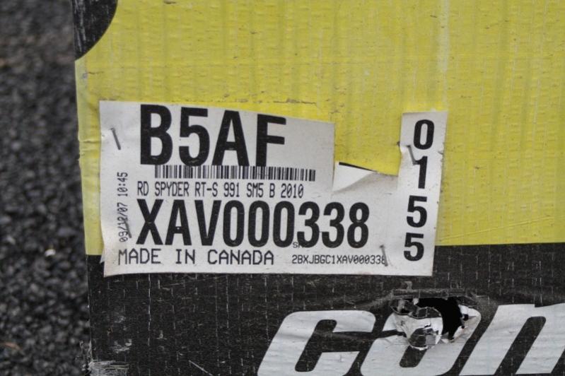 Packing crate number, PE#0338