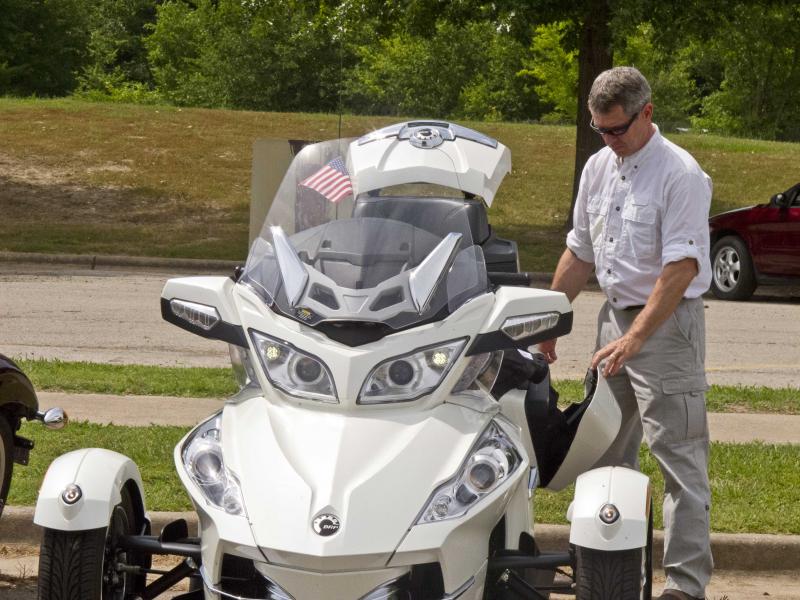 Packing it up, Summer Ride 2012 NWA