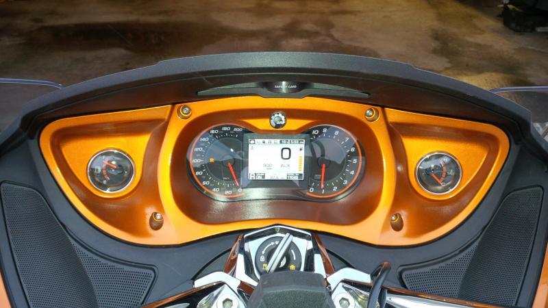 Painted Dashboard Bezel