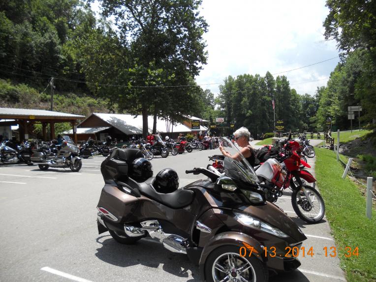 Parked at the Dragon