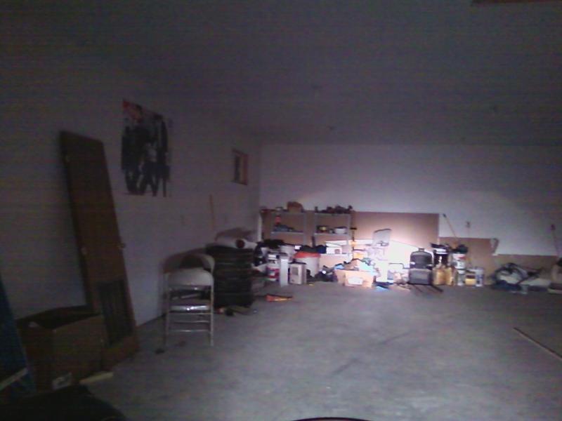 parking in a garage is wierd