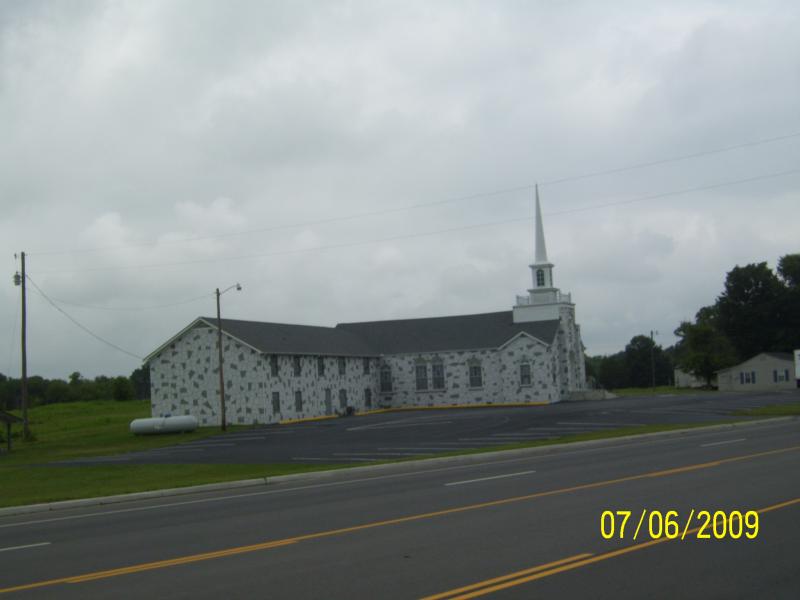 Parrotsville, TN maybe; can't remember I didn't have my pen/paper with me.