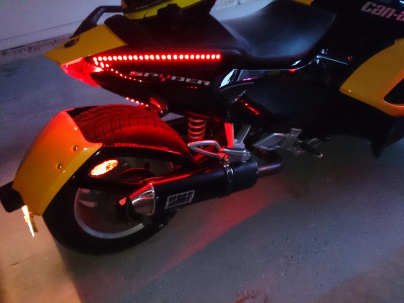 Passenger rail lights.