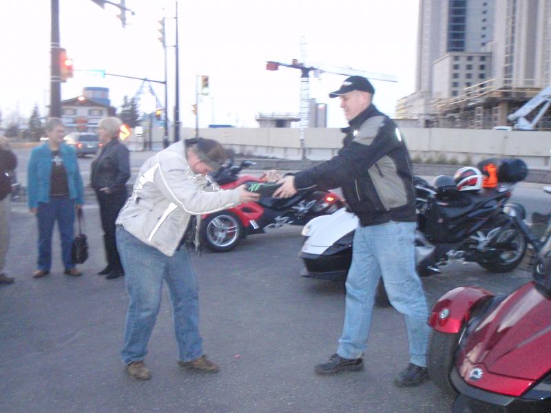 passing of the banner