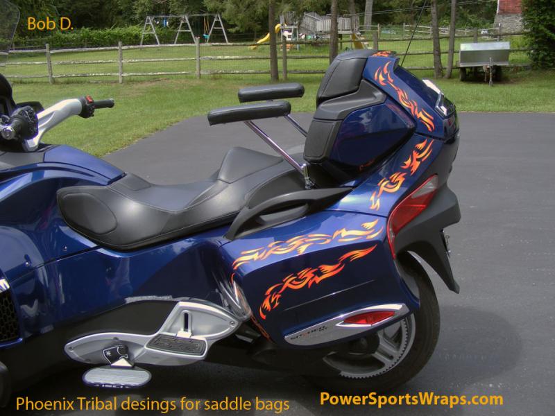 Phoenix bags  extended kit.  Powersportswraps.com