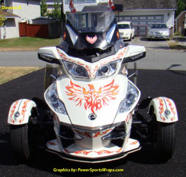 Phoenix tribal graphics kit by: Powersportswraps.com  we can create the look you want. 814-838-6377