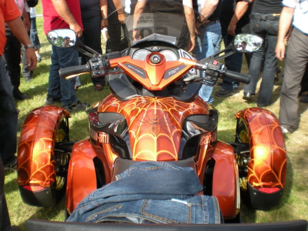 Pic of the winning Spyder