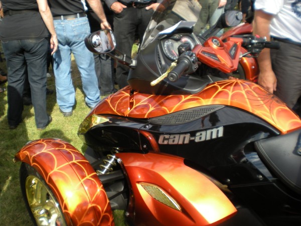 Pic of the winning Spyder